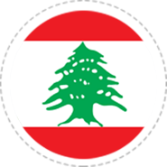 Libanon Flagge von Anbieter für Libanesischen Wein